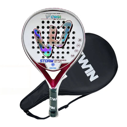 Cwin Raquette de Padel Pro en fibre de carbone