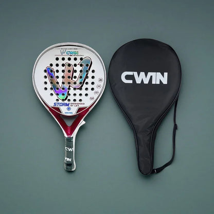 Cwin Raquette de Padel Pro en fibre de carbone